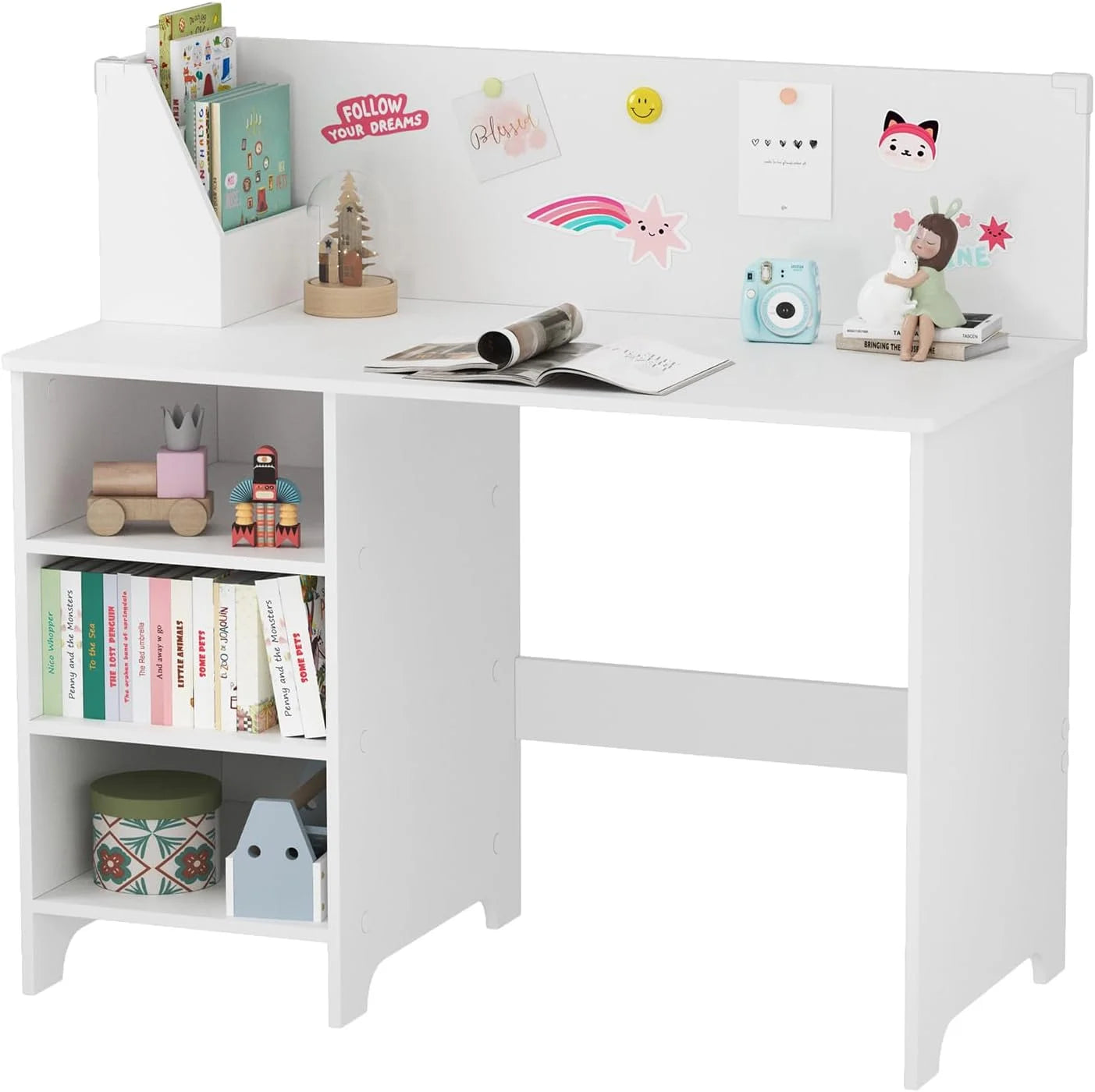 Kids Desk, Student Writing Table 3-8 Years Girls Boys