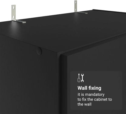 Kitchen Pantry Storage Cabinet 2 Door with Shelves