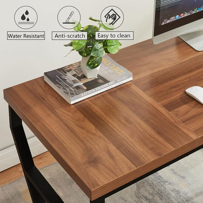 Large Executive Desk with Sturdy Structure